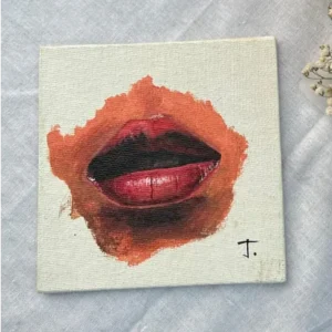 Lips portrait